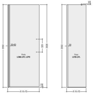 DISENIA Душевая кабина квадратная угловая Luce sun-id-1463712 - Вид №1