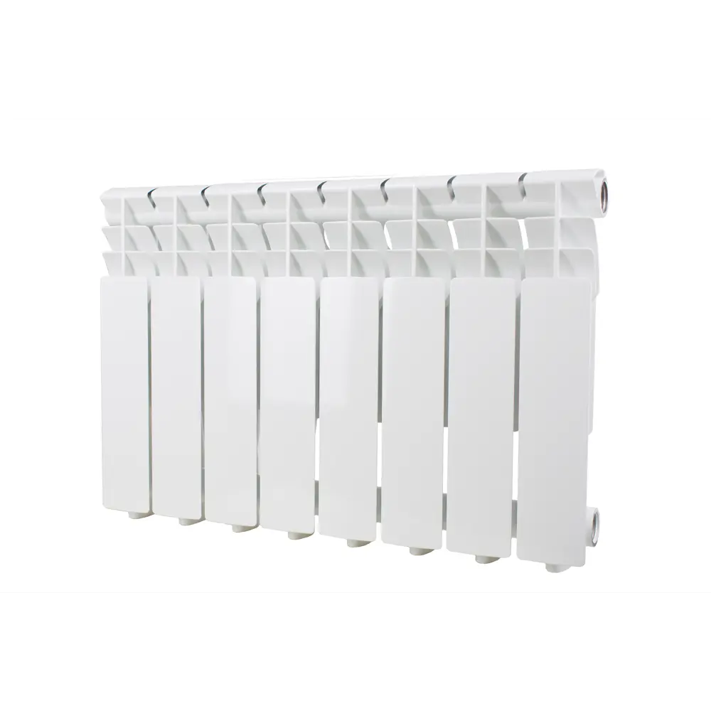 MONLAN Алюминиевый радиатор 350/80 с боковым подключением, 8 секций 89356045 STLM-0941046 - Вид №1