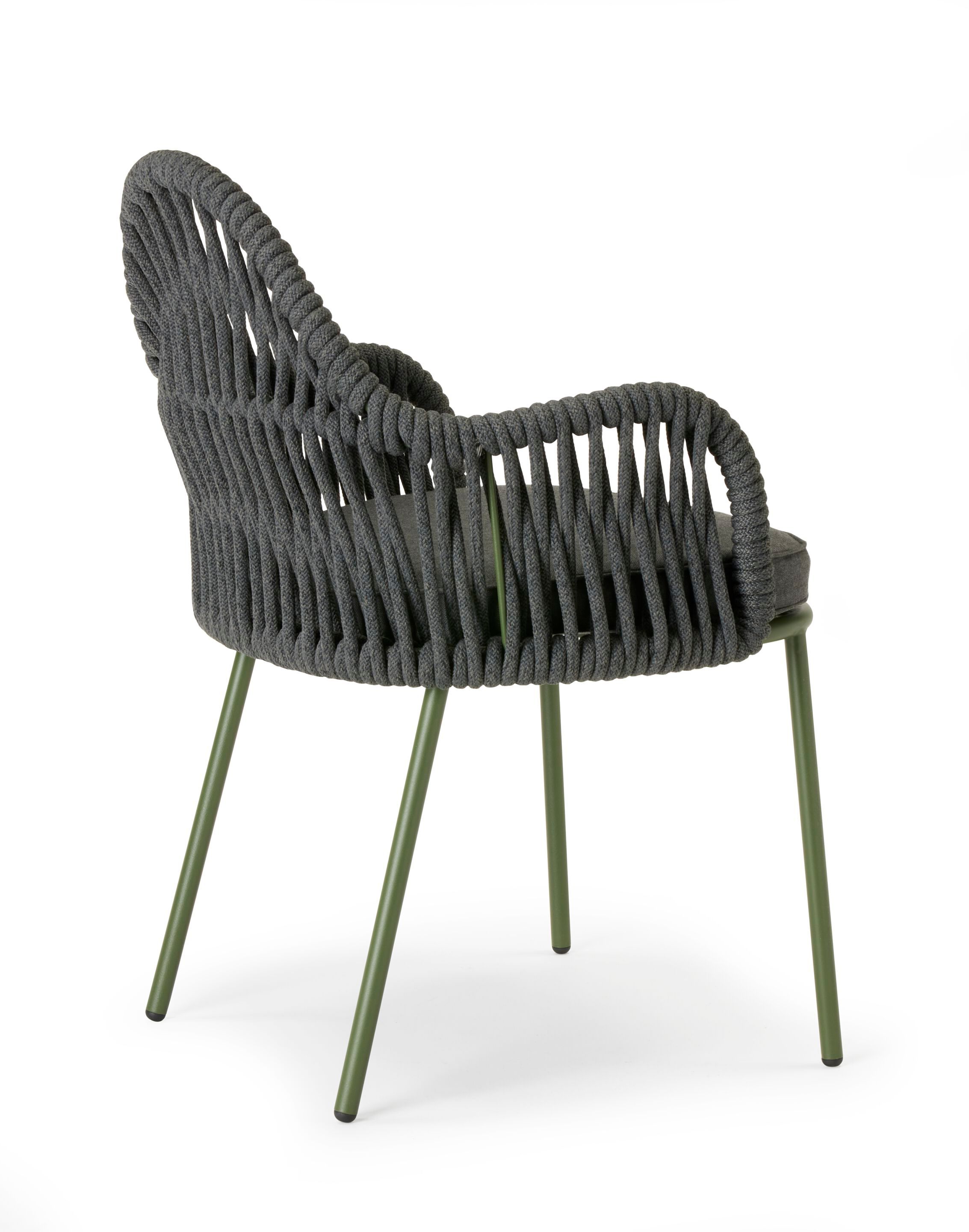 Металлический садовый стул с подлокотниками S-CAB Мальвазия ARCH-00042815 - Вид №4