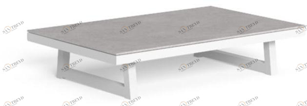 Talenti Низкий садовый журнальный столик из цемента Alabama alu Alaalutc