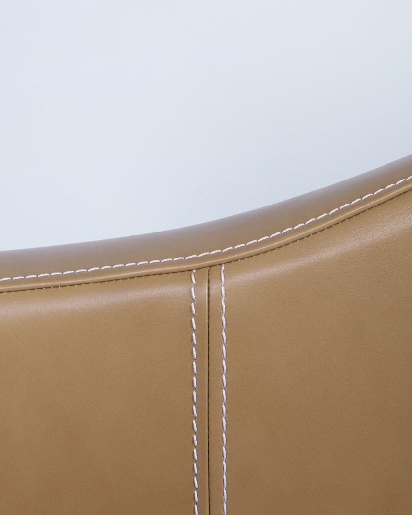 Greenapple Поворотное кожаное кресло с подлокотниками Perfect raw G702697  - Вид №3