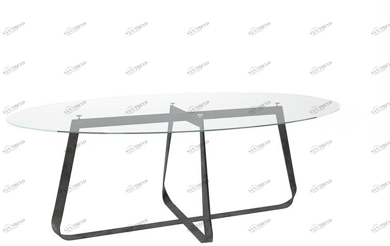 Barel Овальный хрустальный стол sun-id-1449791