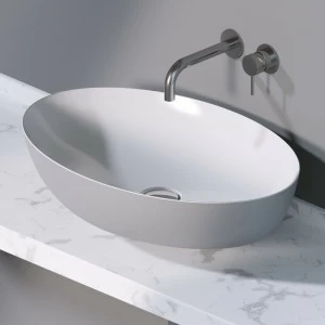 L600217 Накладная раковина на столешницу  овальная A. e T. Italia ELITE