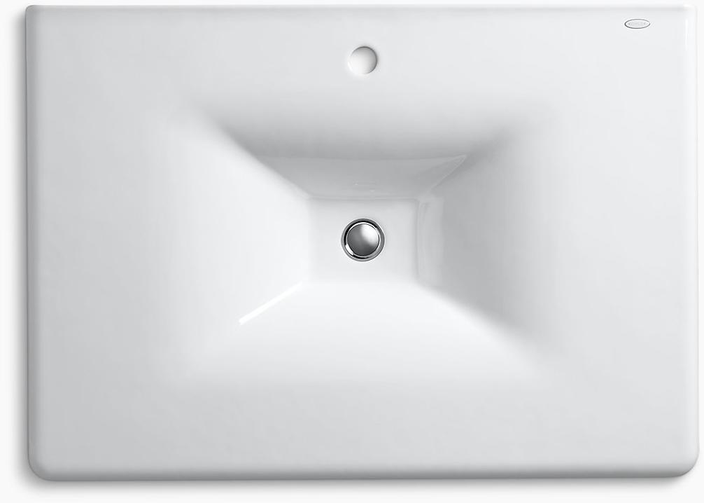 K-3049-1-KA Накладная раковина на столешницу  прямоугольная Kohler  - Вид №2