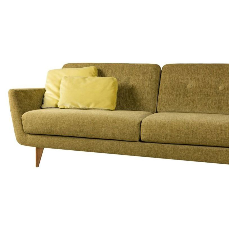 Диван Rucola, трехместный, горчичный Sits S1610 - Вид №7