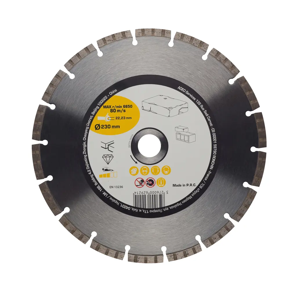 Алмазный диск Santreyd для резки бетона и кирпича 230 мм 82049165 STLM-0018355