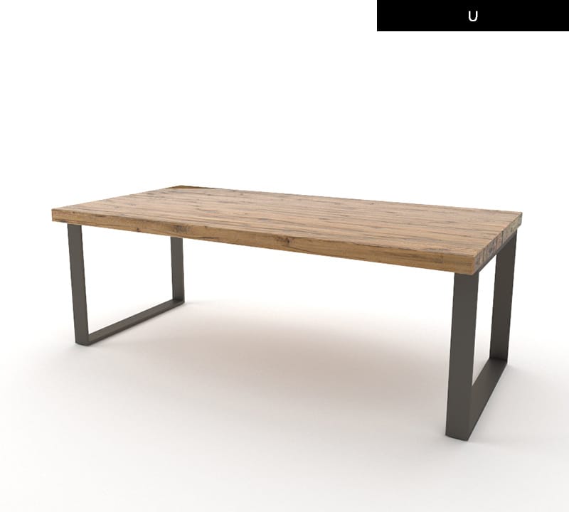 Прямоугольный журнальный столик из массива дерева Devina Nais ARCH-00094751 - Вид №5