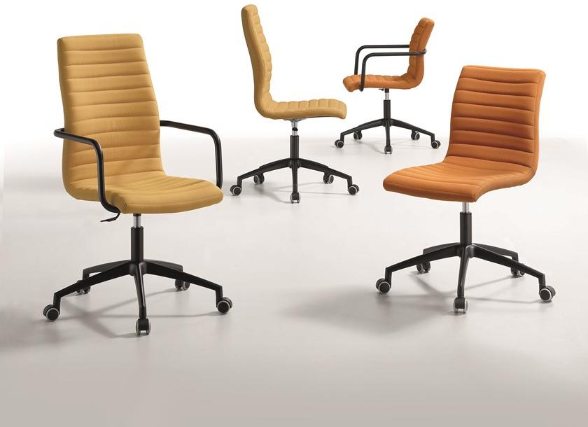 Midj Поворотный офисный стул с тканевой обивкой sun-id-1377805 - Вид №1