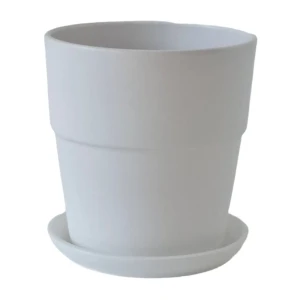Горшок для цветов Котон Ø15 h15.5 см v1.7 л керамика белый