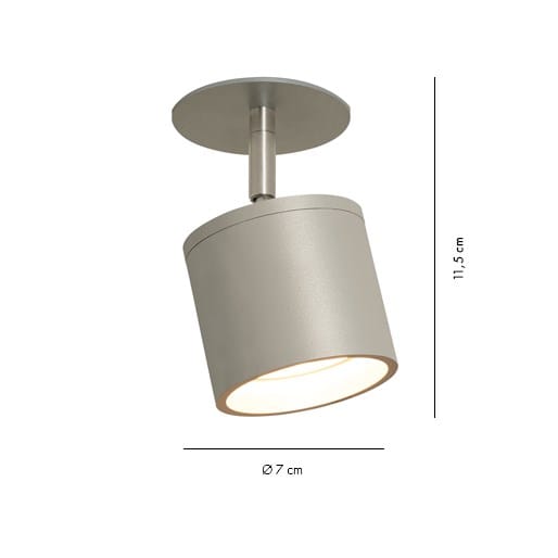 Круглый регулируемый потолочный прожектор AXOLIGHT Pivot ARCH-00069832 - Вид №1