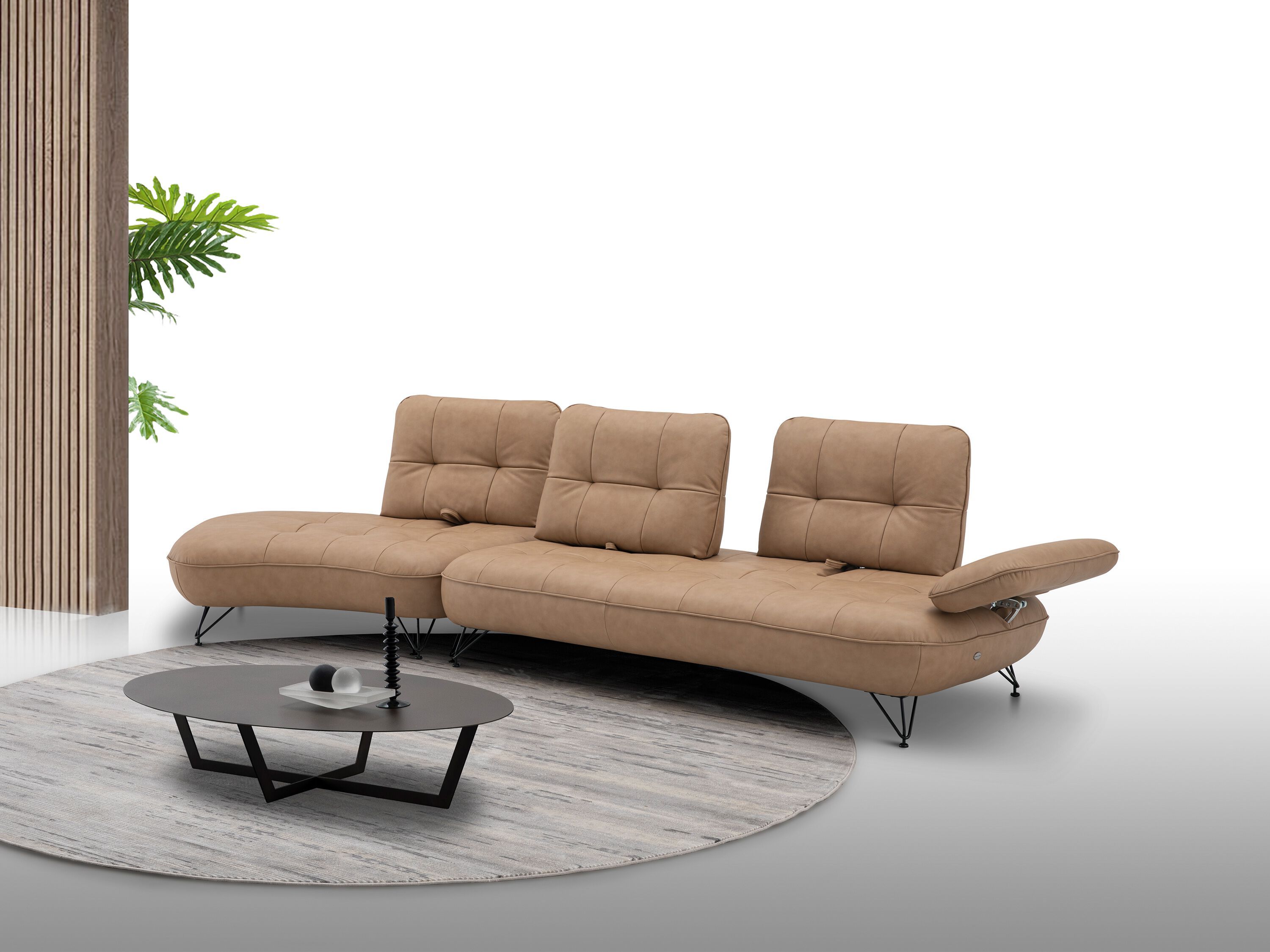 Кожаный модульный диван CAMPO DE' FIORI CL375 ARCH-00143975 - Вид №1