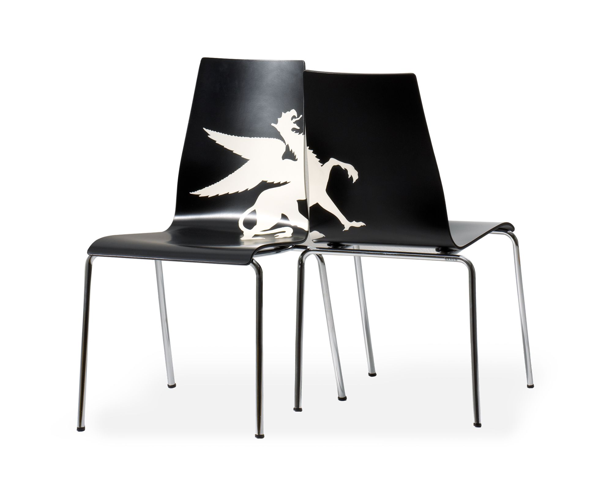 Штабелируемый стул из ламината SCHNEEWEISS interior Garcia ARCH-00107911