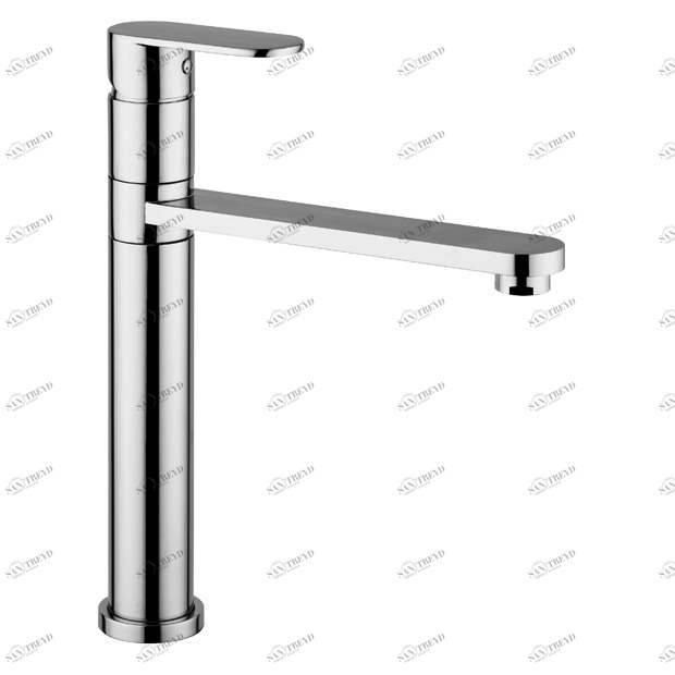 Латунь. 170. Смеситель для кухонной мойки Quadrodesign Brass