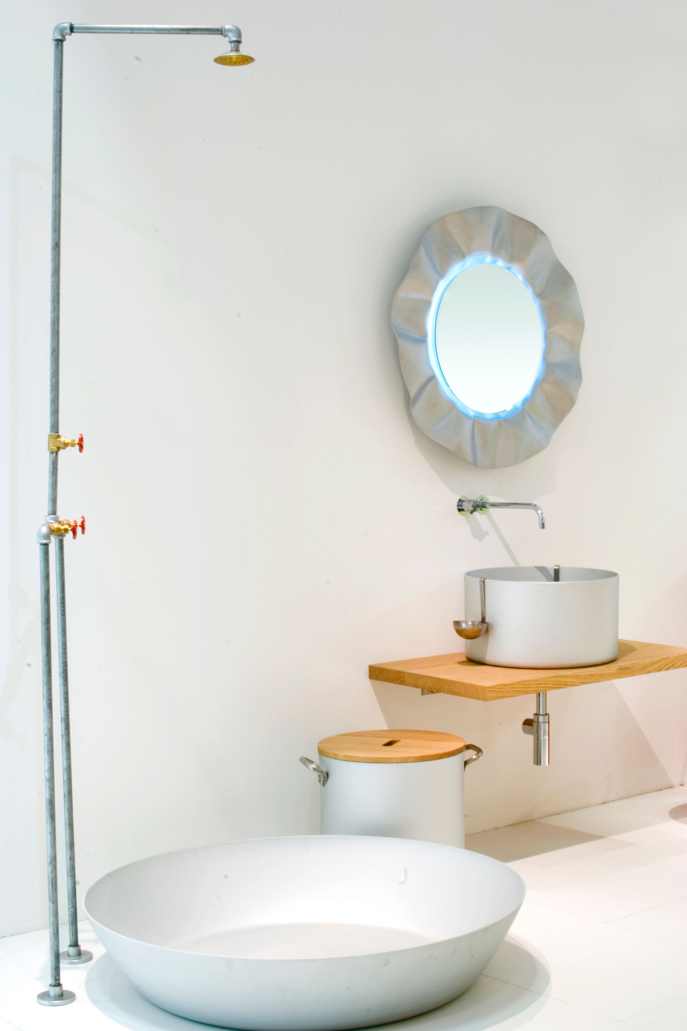 Алюминиевый круглый поддон для душа Rapsel шеф-повар ARCH-00142744 - Вид №2