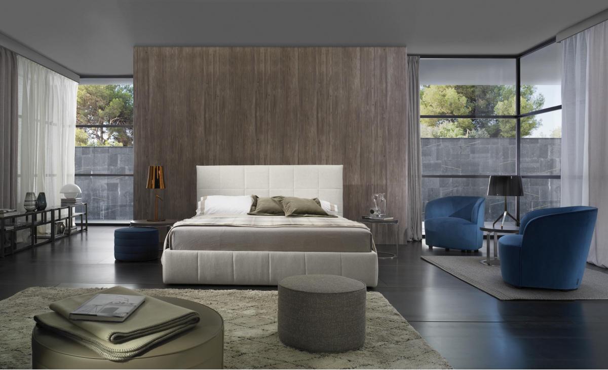 076280 Кровать с изголовьем CasaDesus Helen Santreyd - Вид №1