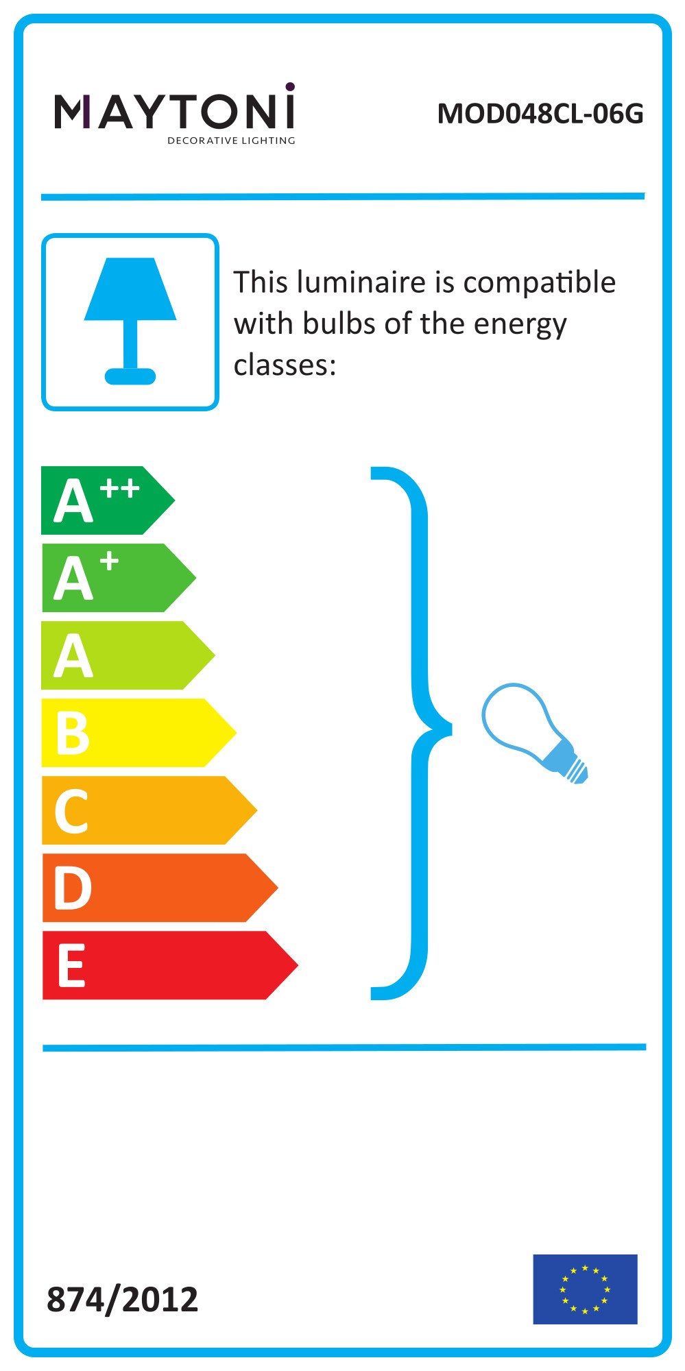 Потолочный светильник из травленного стекла Maytoni Nostalgia ARCH-00036664 - Вид №8