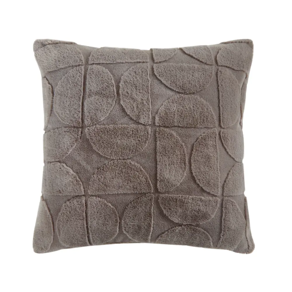 Подушка Кадис 45x45 см цвет серо-коричневый СТОЛИЦА ТЕКСТИЛЯ STLM-2032788