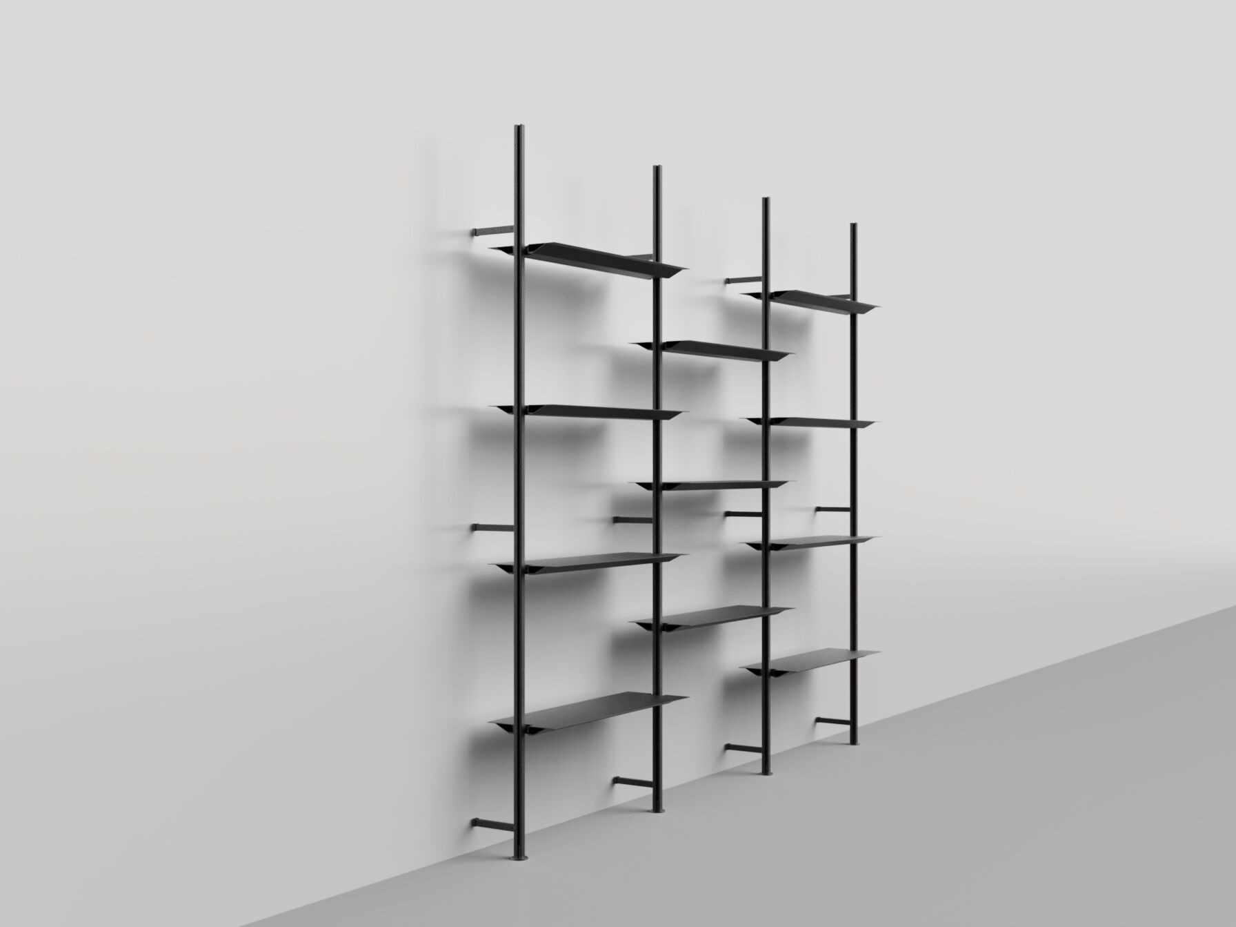 Алюминиевый настенный книжный шкаф BD Barcelona Aluminium ARCH-00134289 - Вид №37