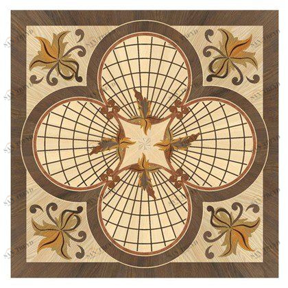 Художественный паркет Da Vinci Розетка 26-059 Дуб Селект (Гладкая) х1000диаметр мм 260090059