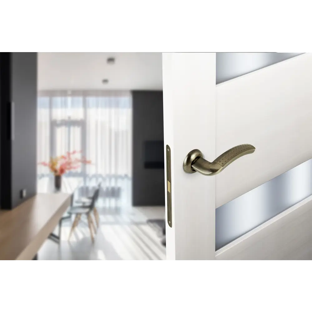 Дверные ручки EDSON EDS-16B-R1 в элегантном бронзовом исполнении 85167563 STLM-0059311 - Вид №4