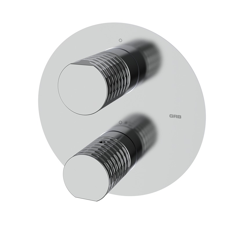 75130750 PREMIUM Хром Встроенный термостатический с запорным Хром GRB MIXERS 