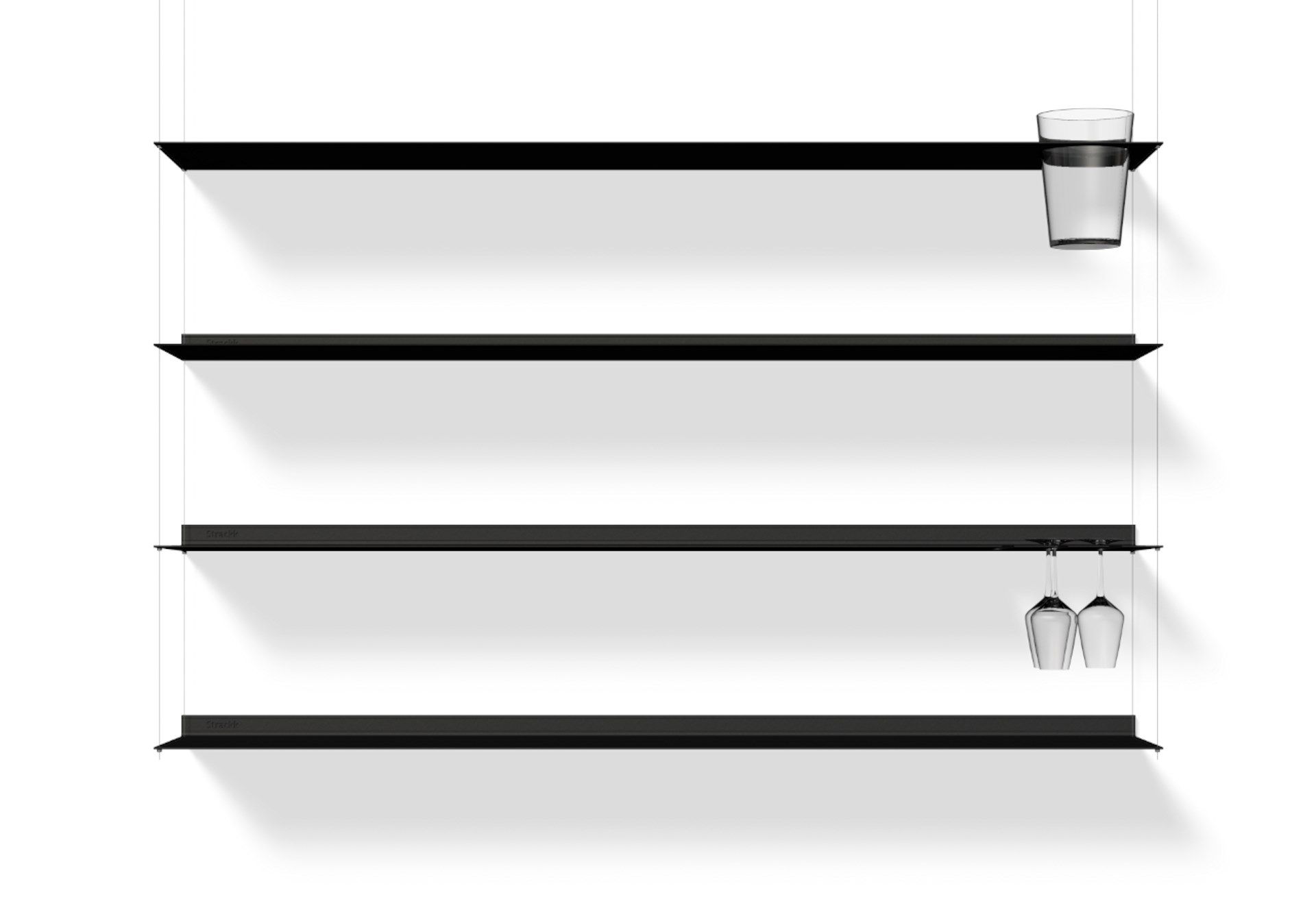 Алюминиевый книжный шкаф / перегородка Strackk ROOM DIVIDER ARCH-00061439 - Вид №9