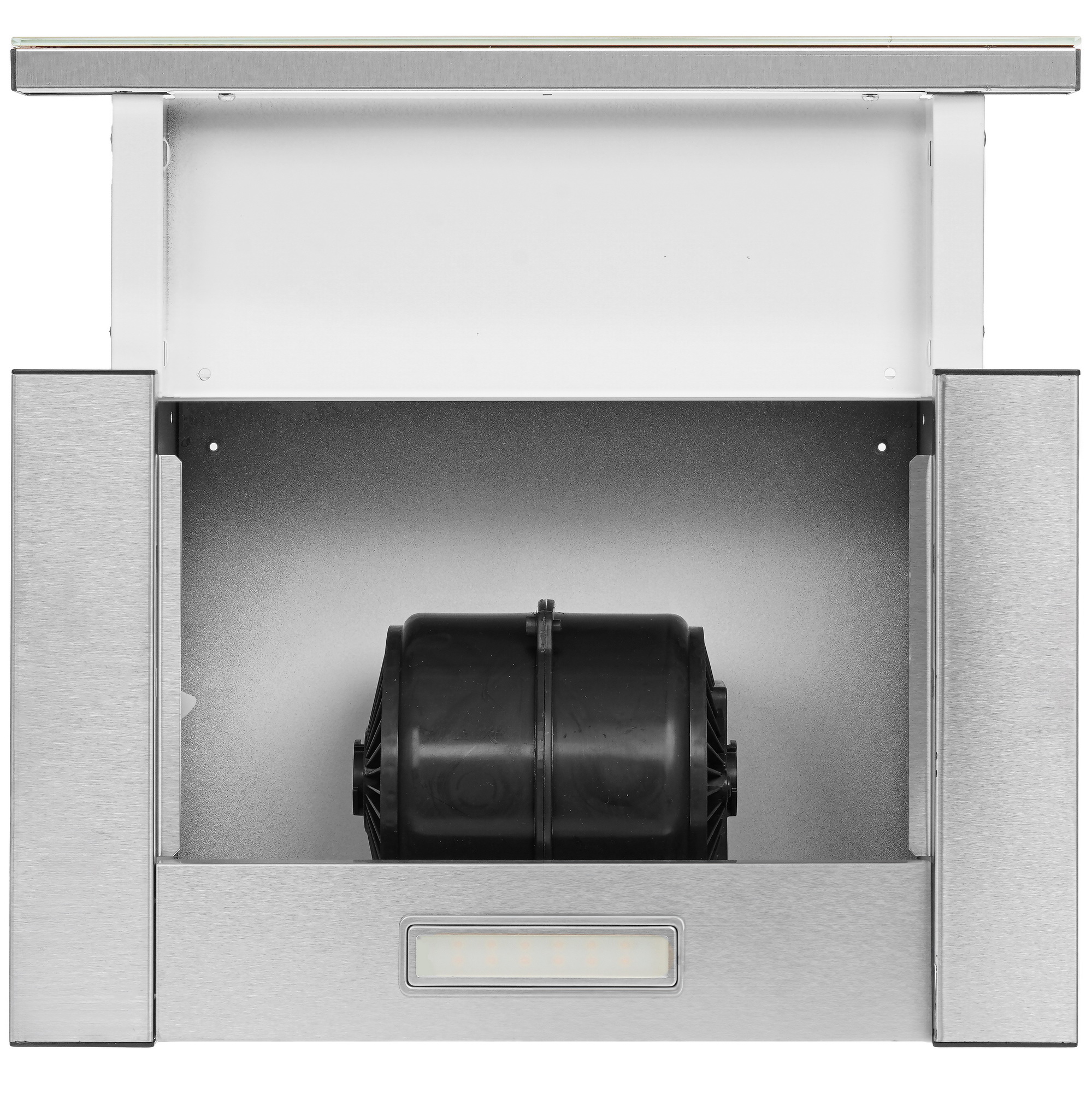 8120726 Вытяжка телескопическая ELIKOR Интегра Glass 45Н-400-В2Д бежевый/серебристый STDN-0085085 - Вид №8