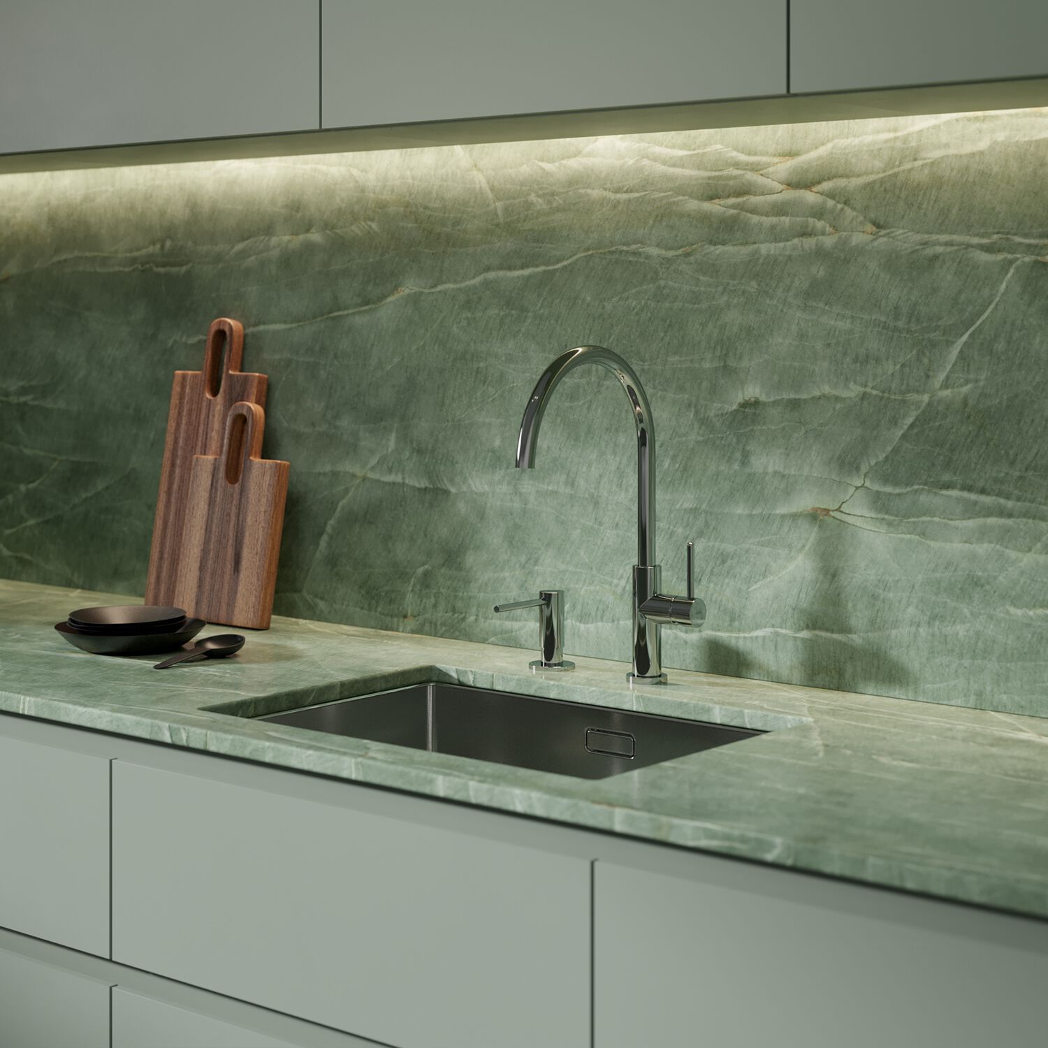 Смеситель для кухни с поворотным изливом OMNIRES Y Y1251 ARCH-00147636 - Вид №13