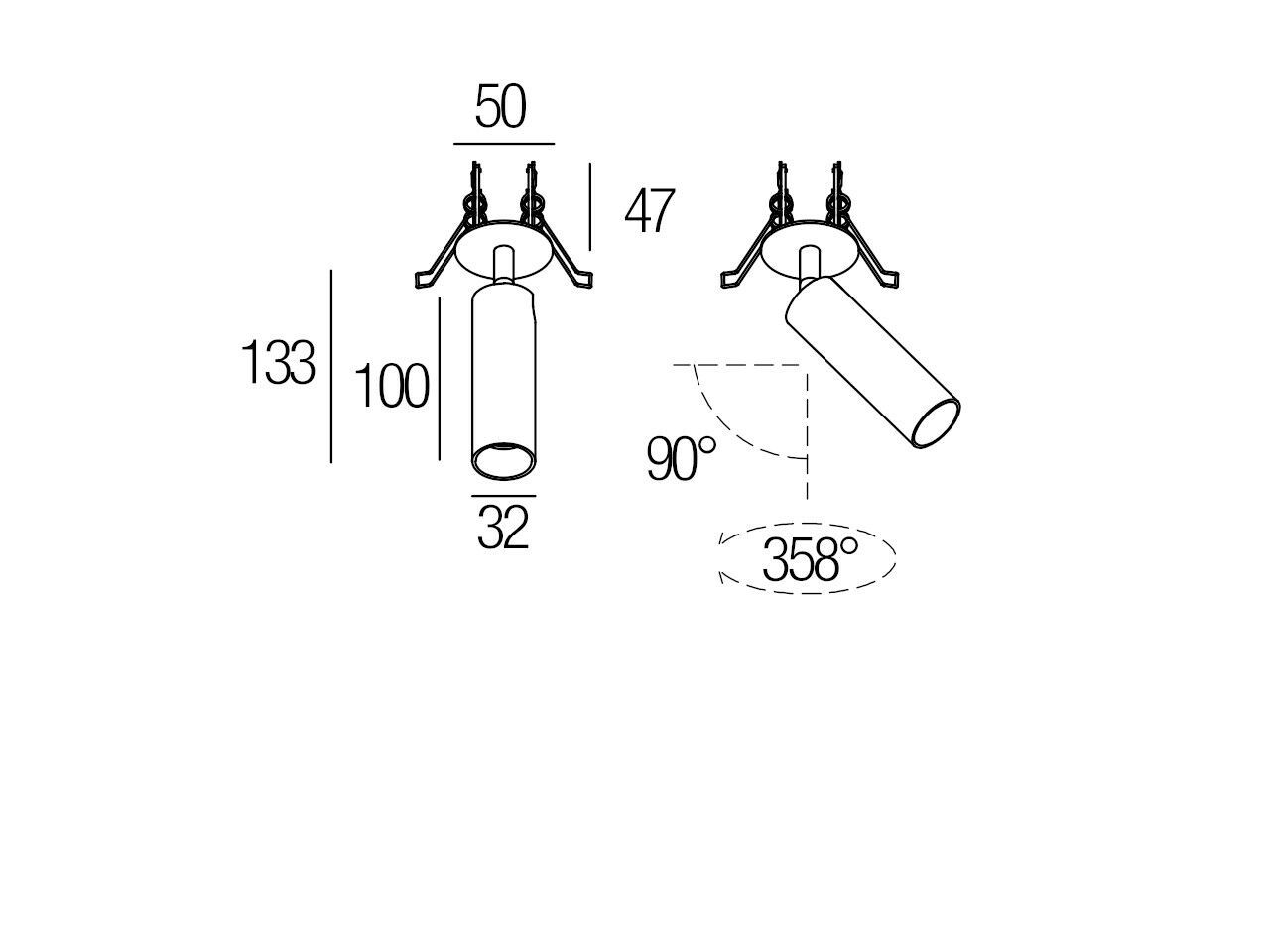Регулируемый светодиодный прожектор Flexalighting MINIJOS R6 ARCH-00149855 - Вид №2