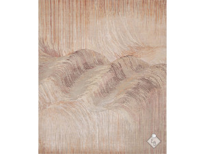 Прямоугольный ковер из бамбукового шелка и шерсти