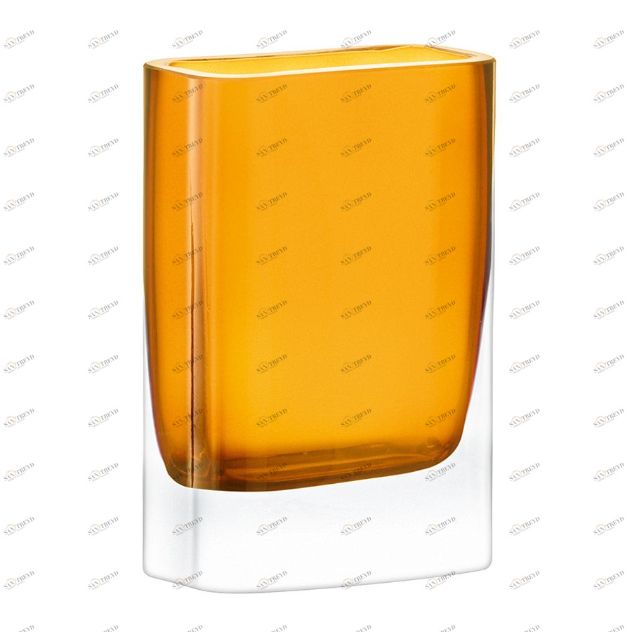 Ваза прямоугольная Modular 15x10x5 см охра LSA International G85715835