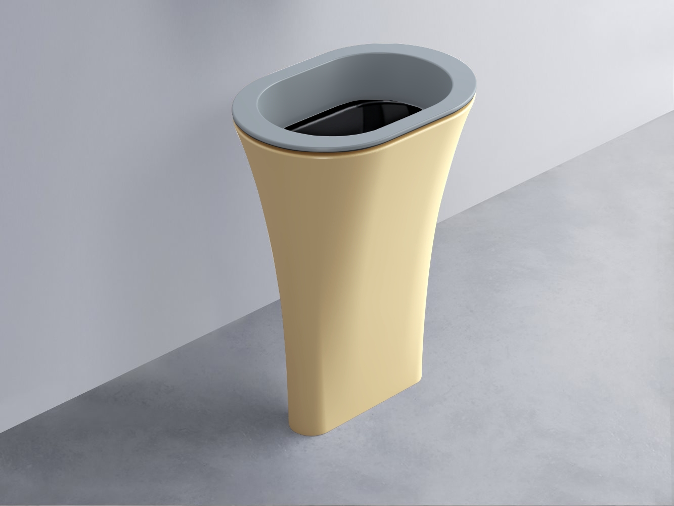 AMLA65-BR+AMPILO-N+AMCOLO-CN Раковина Amedeo Ovale отдельностоящая cielo Enjoy + Amedeo Ceramica Cielo