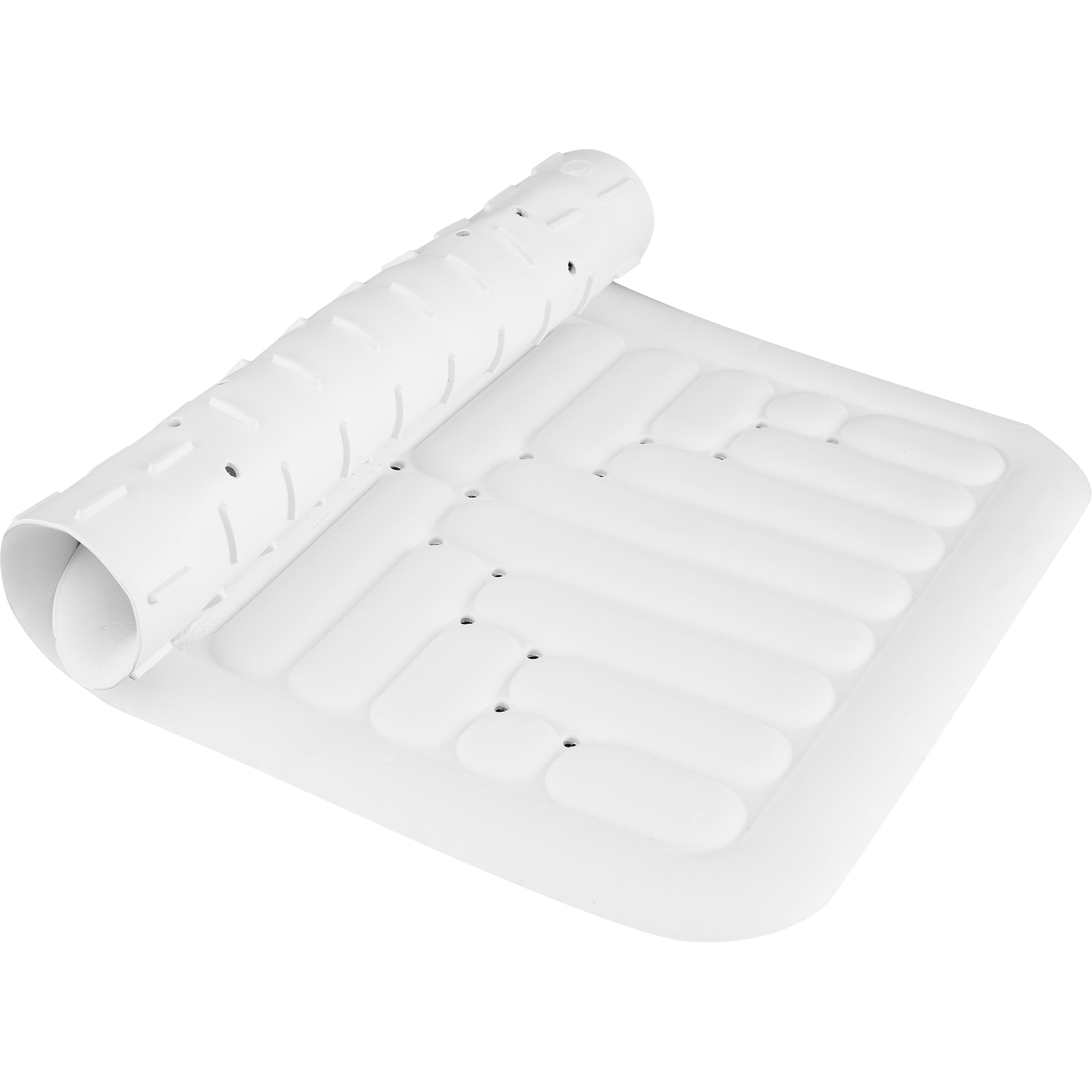 82312240 Коврик для ванной комнаты противоскользящий 52х72 см цвет белый Santreyd  - Вид №2