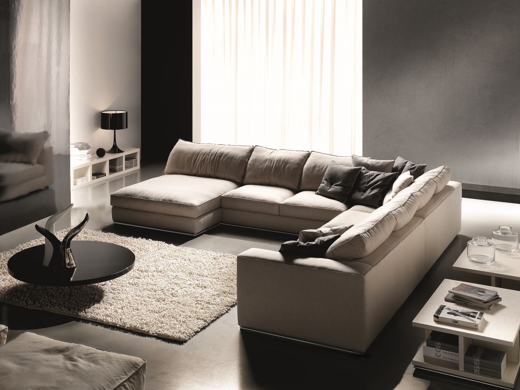 Угловой диван из ткани Former In Italia Ermes ARCH-00138551 - Вид №1