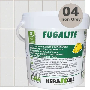 90813194 Затирка эпоксидная Kerakoll Fugalite Цвет 04 Iron Grey 3 кг STLM-1496291