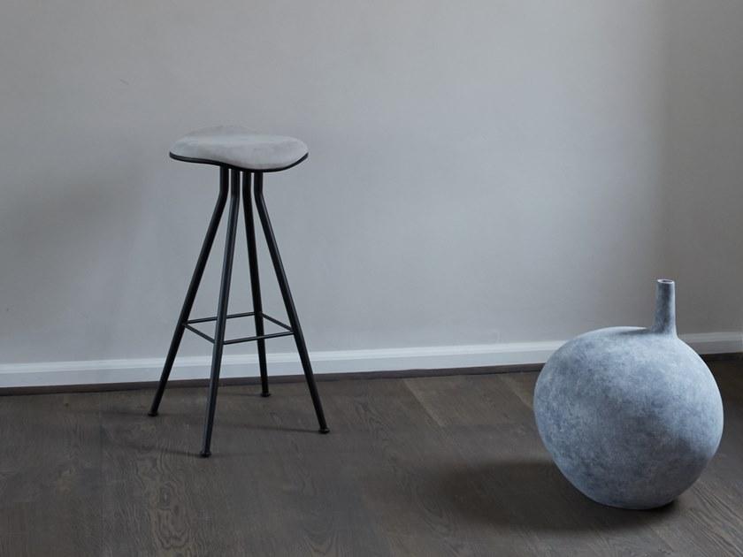 NORR11 Высокий табурет с железной конструкцией и кожаным сиденьем sun-id-1411752 - Вид №4