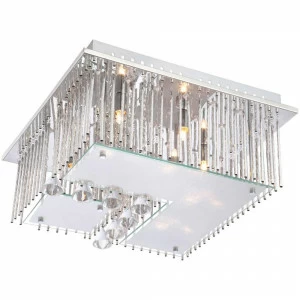 Потолочный светильник Globo Fraglis 68563-5 GLOBO FRAGLIS 102854 Прозрачный;хром