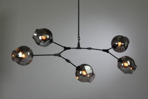 2000983126047 Подвесной светильник 5 ламп высота 90 ELECTRORETRO Branching Bubbles Summer