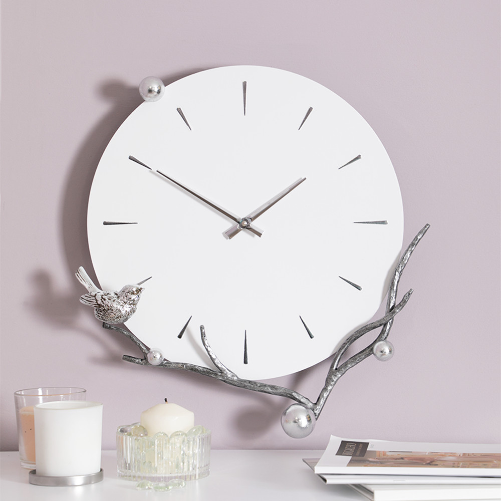 45018 Часы настенные Терра Бранч Айс Античное Серебро BOGACHO 4627179658410 - Вид №2