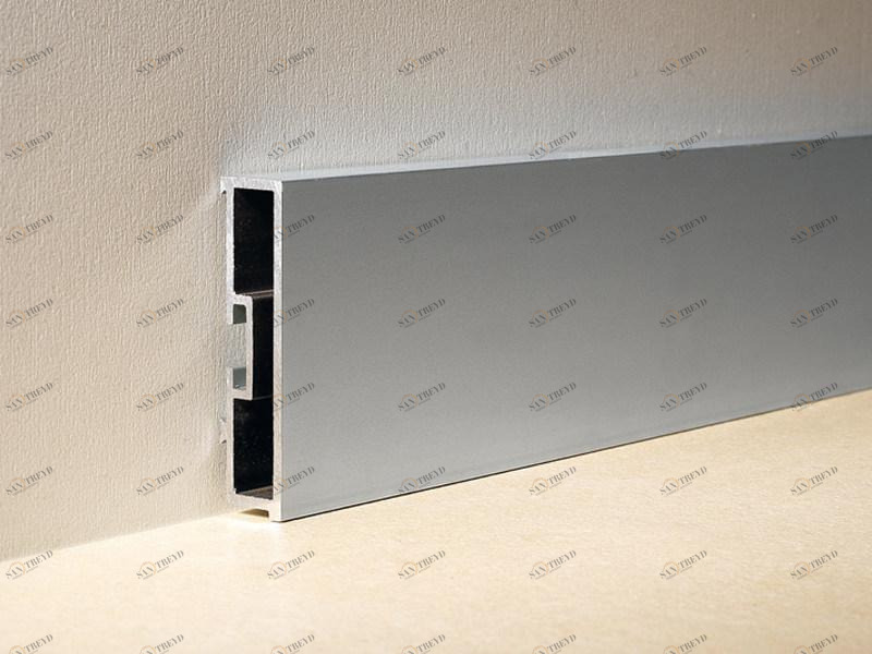 PROFILITEC Алюминиевый плинтус минимального дизайна Battiscopa sun-id-1484188