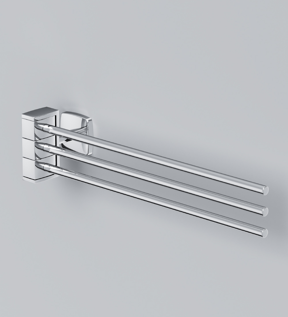 A9032700 Тройная вешалка-вертушка для полотенец AM.PM Gem - Вид №2