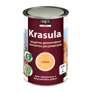 91143942 Защитно-декоративный антисептик для древесины Красула/Krasula сосна 0.9 л STLM-0498671 НОРТ