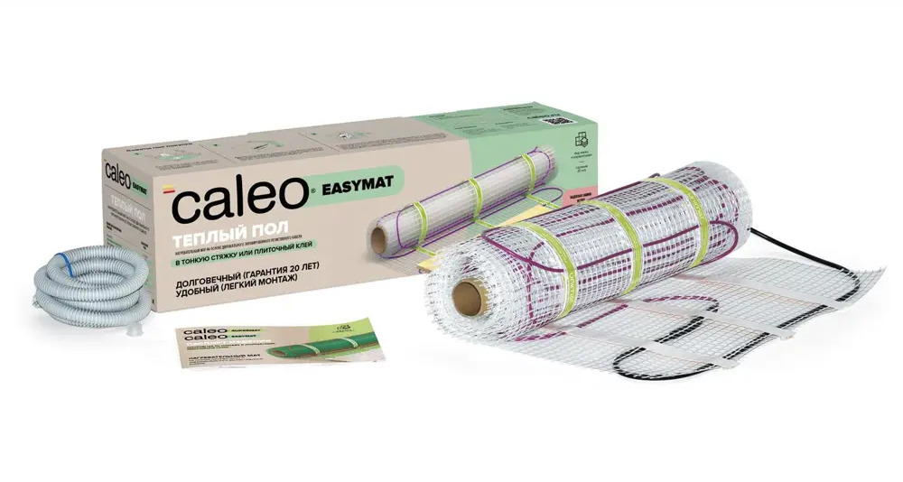 93848249 Нагревательный мат для теплого пола Caleo Easymat 4 м2 720 Вт STLM-0938487