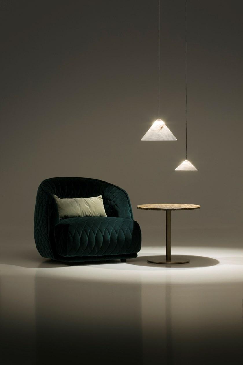 Alma light Подвесной светильник в абажуре из железа и алебастра Fuji 5070-5071 - Вид №3