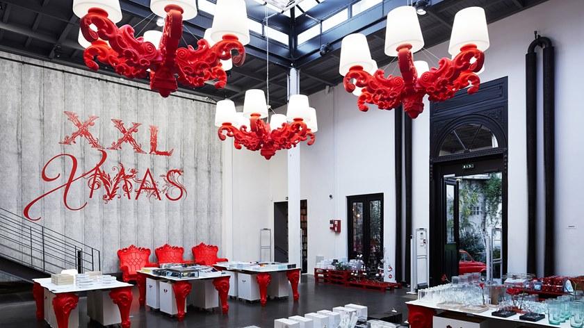 SLIDE Люстра из полиэтилена Design of love sun-id-1393815 - Вид №2