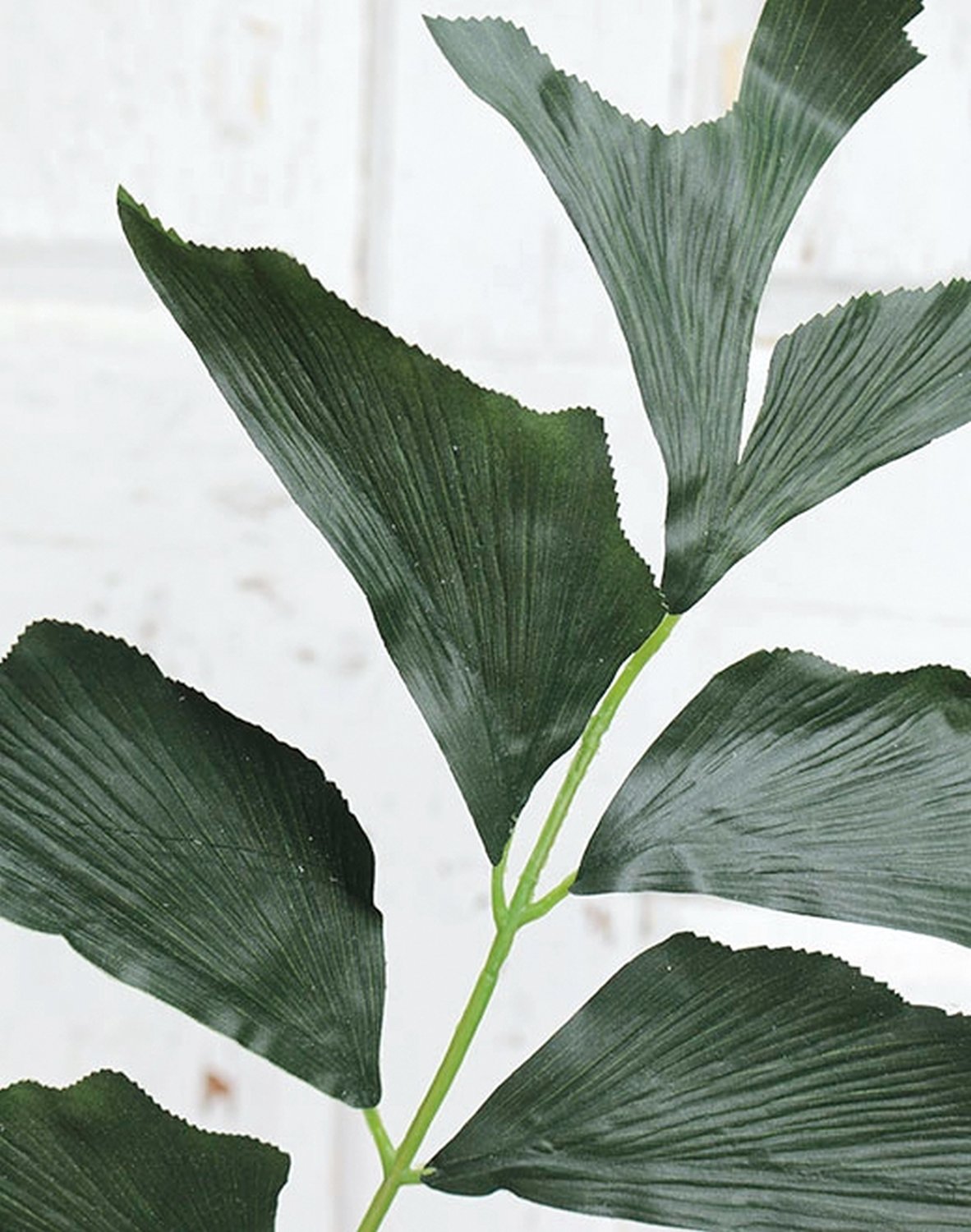 6624 883 a2 Ветка пальмового листа искусственная рыбий хвост, 82 см, зеленая H-andreas 