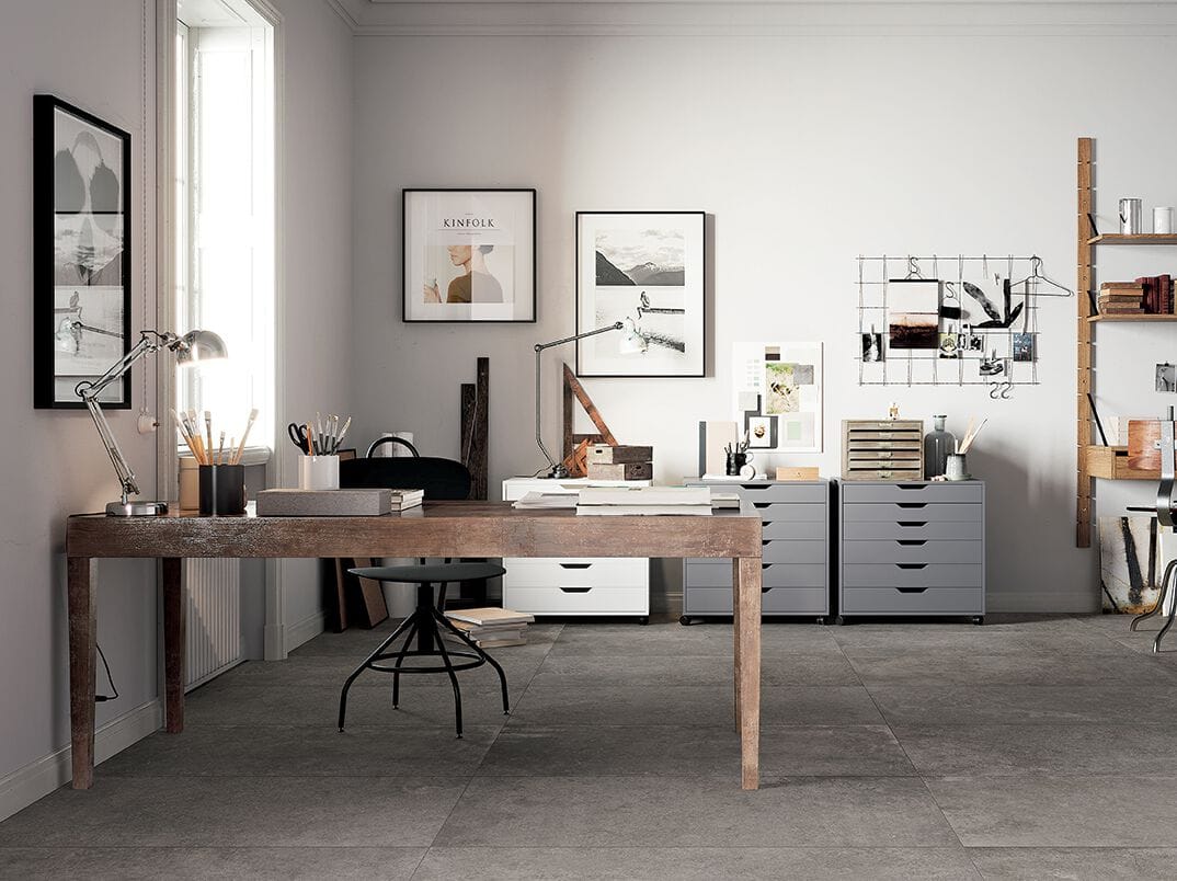 Пол / облицовка керамогранита с эффектом камня CERAMICA FONDOVALLE Reframe ARCH-00133786