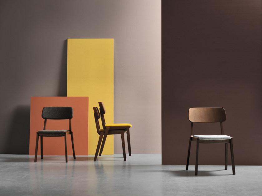 Very Wood Деревянный стул со встроенной подушкой Wing sun-id-1486211 - Вид №1