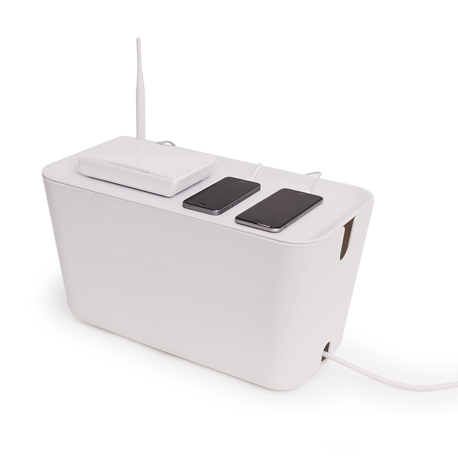 Органайзер для проводов CableBox большой белый Bosign 240109 - Вид №1