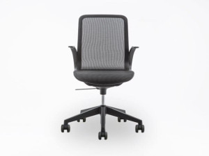 Офисное кресло Nylon® с подлокотниками с 5 спицами